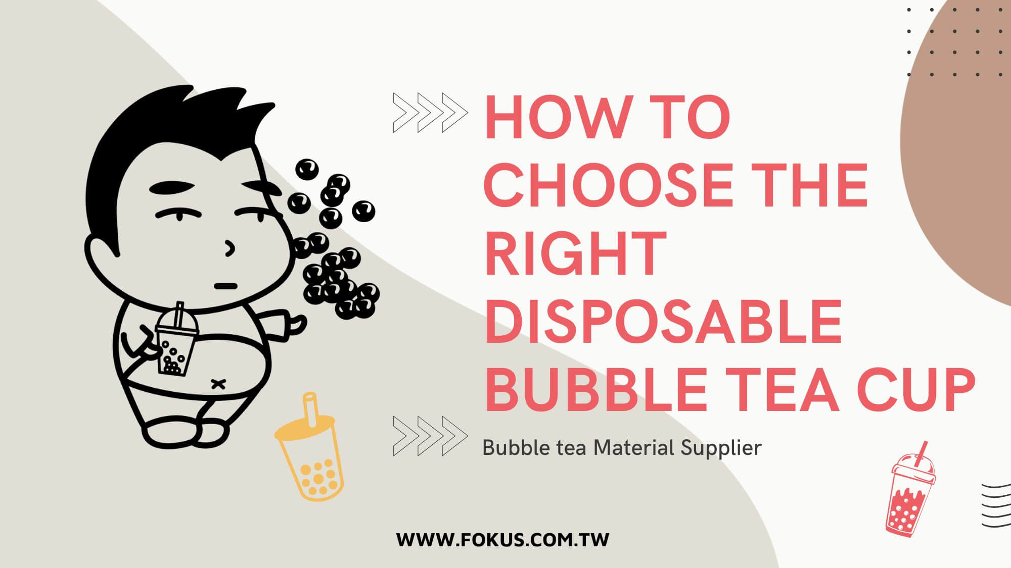 How to Choose the Right Disposable Cup for your Bubble Tea